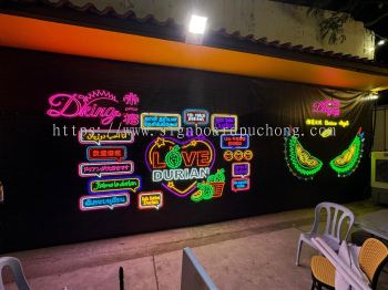 CUSTOM MADE LED NEON SIGNAGE FOR EXHIBITION AT KLANG | KUALA LUMPUR (KL) | SELANGOR