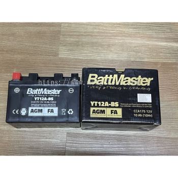 Battmaster YT12A-BS Battery