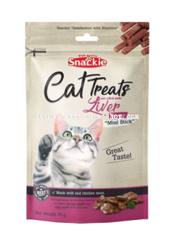 Snackies Cat Treats Liver Flavour 70g