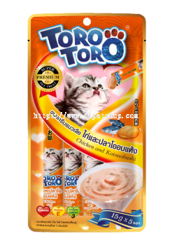 Toro Toro Super Premium Pet Treat - Chicken and Katsuobushi 15g x 5pcs