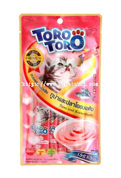 Toro Toro Super Premium Pet Treat - Tuna and Katsuobushi 15g x 5pcs