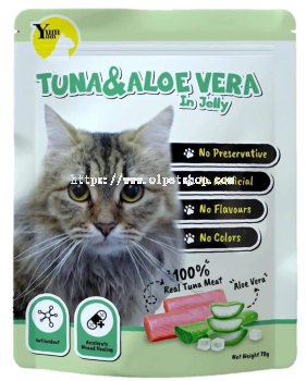 Yum Yum Tuna & Aloe Vera In Jelly 70g