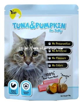 Yum Yum Tuna Pumpkin In Jelly 70g