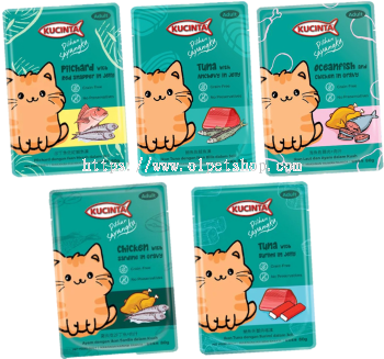 Kucinta Pouch Wet Pet Food 80g