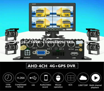 Lorry Truck Vehicles CCTV 4G Camera