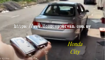 honda city PKE fully Keyless intelligent smart alarm system with Push start button and engine auto start