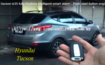 hyundai tucson PKE fully Keyless intelligent smart alarm system with Push start button and engine auto start