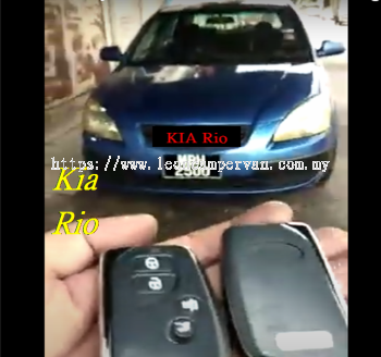 kia rio PKE fully Keyless intelligent smart alarm system with Push start button and engine auto start