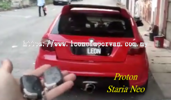 prton staria neo PKE fully Keyless intelligent smart alarm system with Push start button and engine auto start