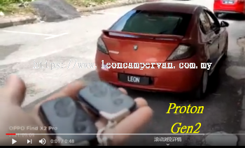 proton gen2 PKE fully Keyless intelligent smart alarm system with Push start button and engine auto start