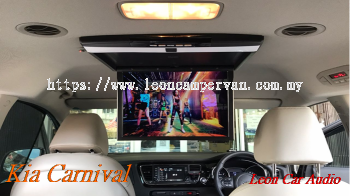 kia carnival 173" fhd hdmi usb mp4 roof led monitor