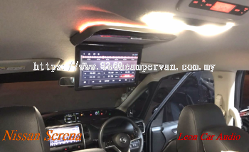 nissan serena 11.6" fhd hdmi usb mp4 roof led monitor