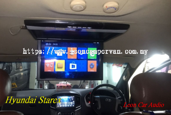 hyundai starex 17.3" fhd hdmi usb mp4 roof led monitor