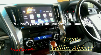 toyota alphard vellfire agh30 OEM 10" FHD Android Wifi GPS USB Player