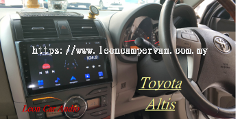 toyota altis OEM 9" FHD Android Wifi GPS USB Player