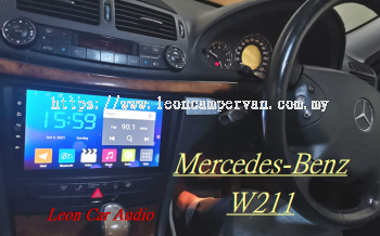 mercedes-benz w211 OEM 9" FHD Android Wifi GPS USB Player