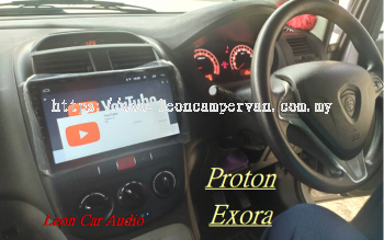 proton exora OEM 10" FHD Android Wifi GPS USB Player