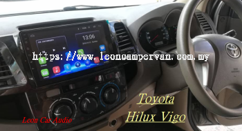 toyota hilux vigo OEM 9" FHD Android Wifi GPS USB Player