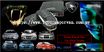 Proton Saga Waja Persona Gen2 Savvy Plug and Play Set Car Alarm System