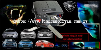 Proton Key Saga Waja Persona Gen2 Savvy Plug and Play Set Car Alarm System