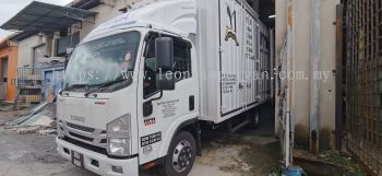 Leon Isuzu lorry 3ton vehicles 4CH FHD 1080P AHD 4G Mobile DVR Camera CCTV Realtime Video Recorder Remote