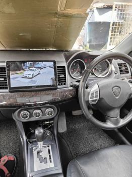 Leon Mitsubishi Lancer proton inspira 10" android wifi gps 360 camera player