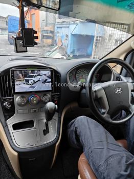 Leon Hyundai Starex oem 9" android wifi gps 360 camera player