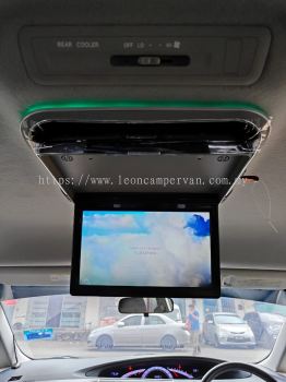 Leon Toyota estima acr50 12" full hd hdmi usb mp4 roof led monitor