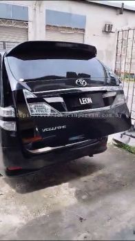 Leon Toyota Vellfire Alphard anh20 OEM power boot Tail Gate lift system