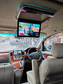 Toyota Alphard ANH10 12" fhd hdmi usb mp4 roof led monitor