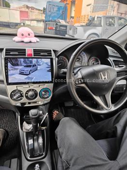 Honda city OEM 10" android wifi gps 360 camera player