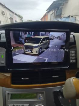 Toyota estima acr50 oem 10" android wifi gps 360 camera player