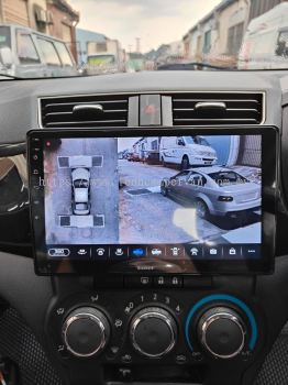 Perodua bezza OEM 10" android wifi gps 360 camera system player 