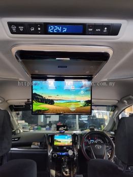 Toyota Vellfire Alphard agh30 14" fhd hdmi usb mp4 roof led monitor