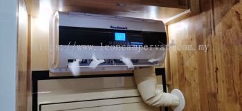 Isuzu big motorhome Caravan Campervan rv 24v 1.2ph cooling quietly saved aircond system