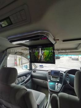 Toyota Alphard ANH10 11.6" full hd hdmi usb mp4 roof led monitor