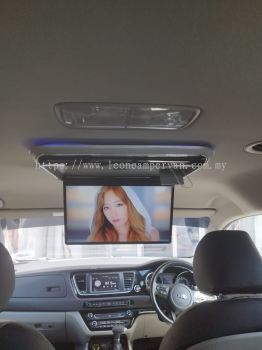 Kia grand Carnival 14" fhd hdmi usb mp4 roof led monitor