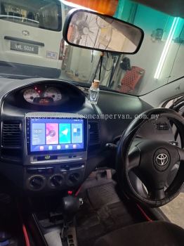 Toyota vios oem 9" android wifi gps system player