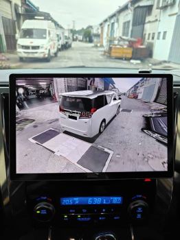 Toyota Vellfire Alphard agh30 agh35 oem 13" 4ram 64gb 4k 4g sim card wifi gps android 360 camera system player