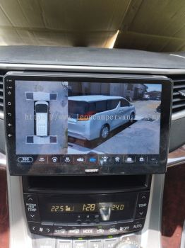 Toyota Vellfire Alphard anh20 OEM 10" android wifi gps 360 camera player