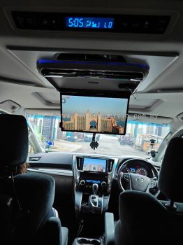 Leon Toyota Vellfire Alphard agh30 14" fhd hdmi usb mp4 roof led monitor