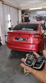 Leon proton preve PKE fully Keyless intelligent smart alarm system with Push start button and engine auto start