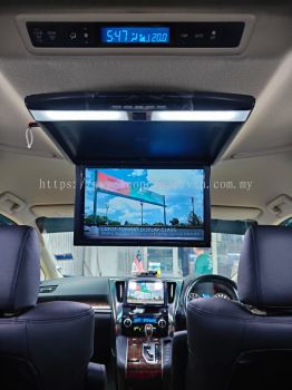 Leon Toyota Vellfire Alphard agh30 17.3" full hd hdmi usb mp4 roof led monitor