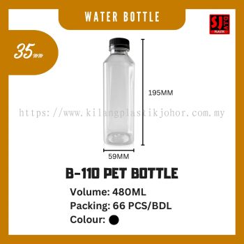 B-110 Botol Air PET (480ml)