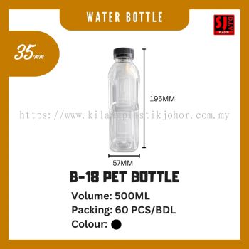 B-18 Botol Air PET (500ml)