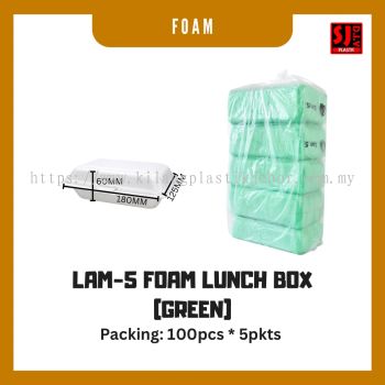 Lam-5 Foam Lunch Box