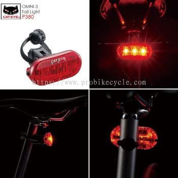 Cateye Omni 3 Rear Light Battery type Cateye OMNI 3