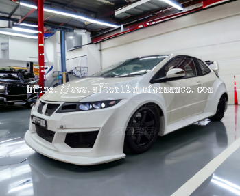 Wide Body  Kit for Honda Civic FN2R