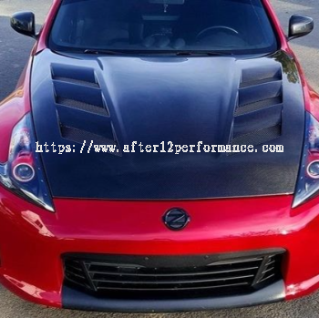 AMS style Carbon Hood for Nissan Fairlady Z34 370Z