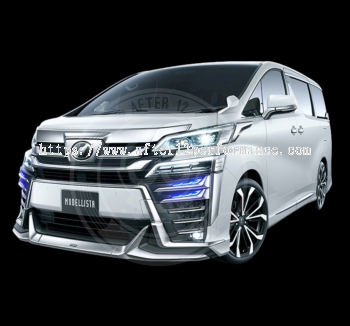 Modellista Aero 2018 Style bodykit for Toyota Vellfire 30 15-22